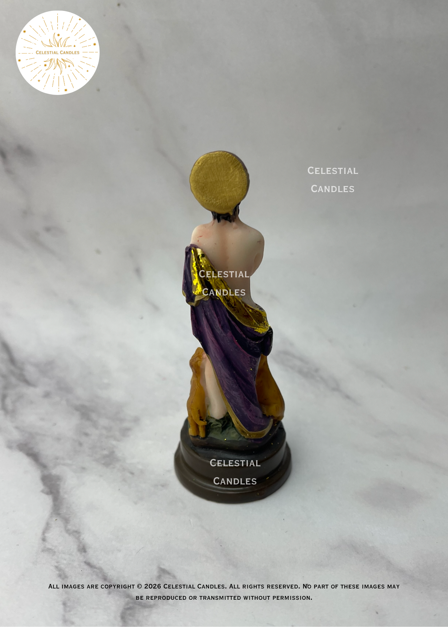 Saint Lazaro Mini Statue