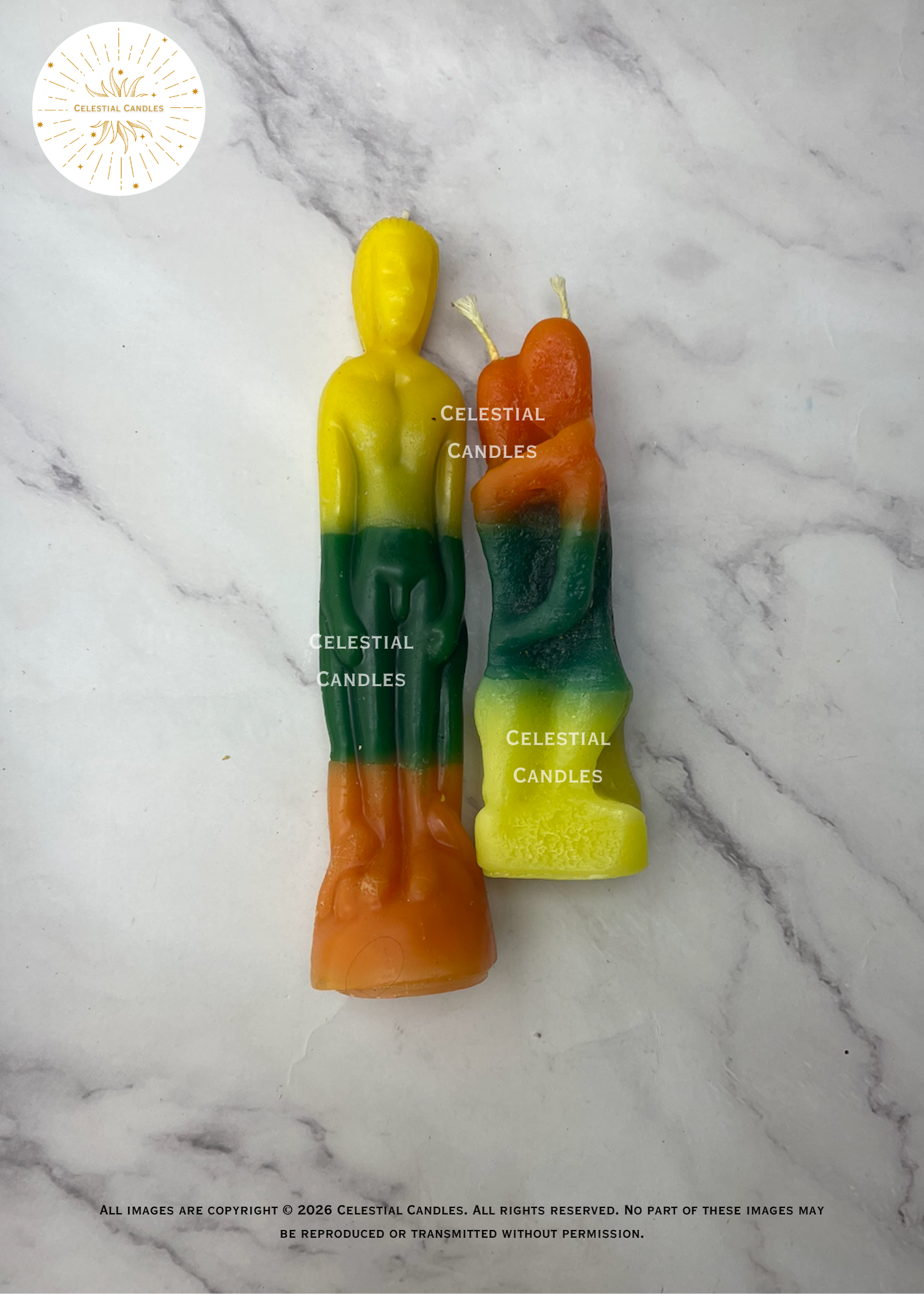 Luck Relation Love Candles/Velas Relacion Suerte Amor