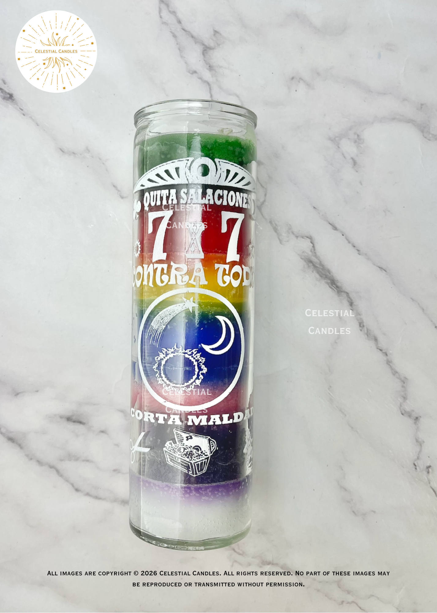 7X7 Candle /Vela 7X7