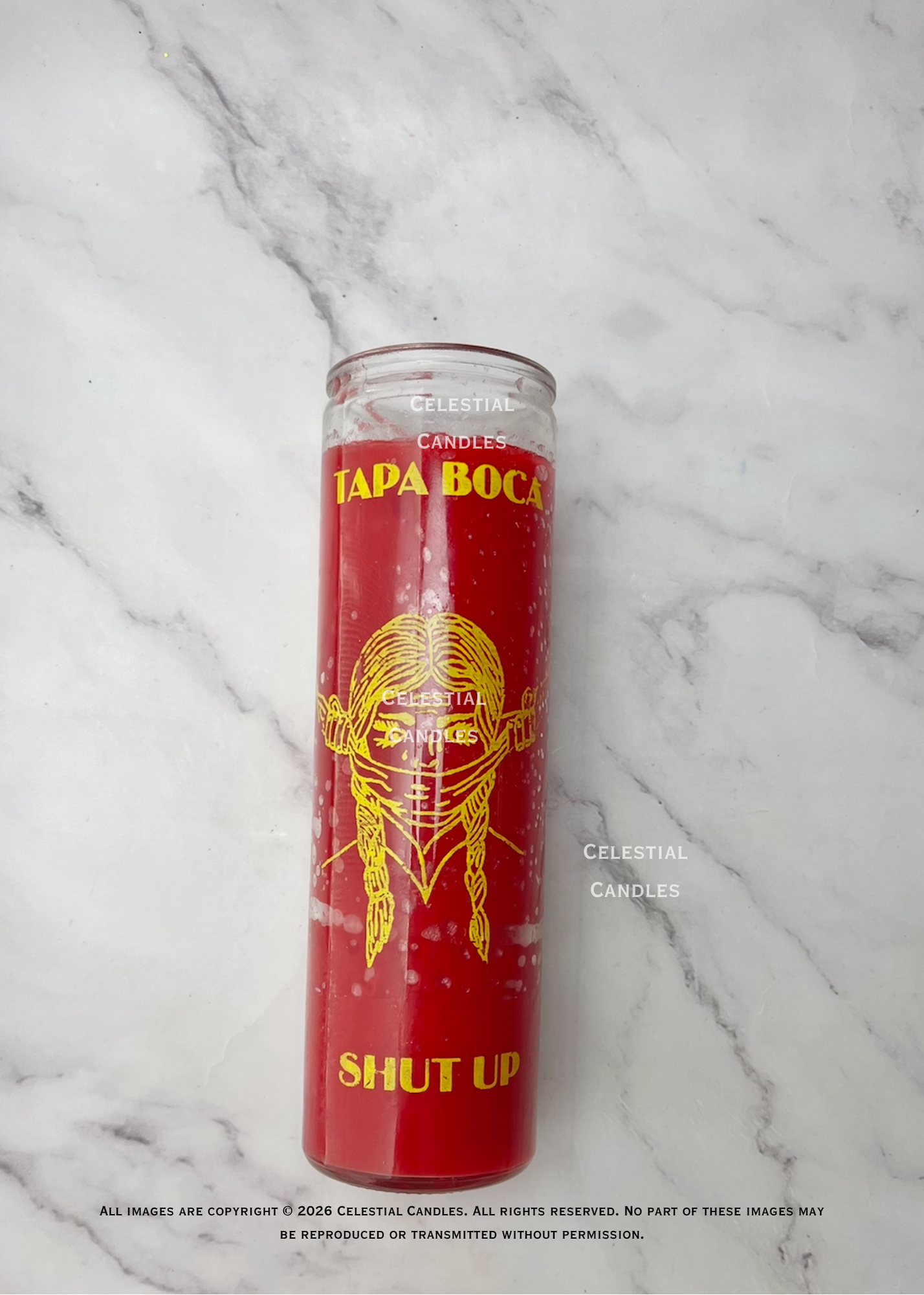 Shut Up Candles/Velas Tapa Boca