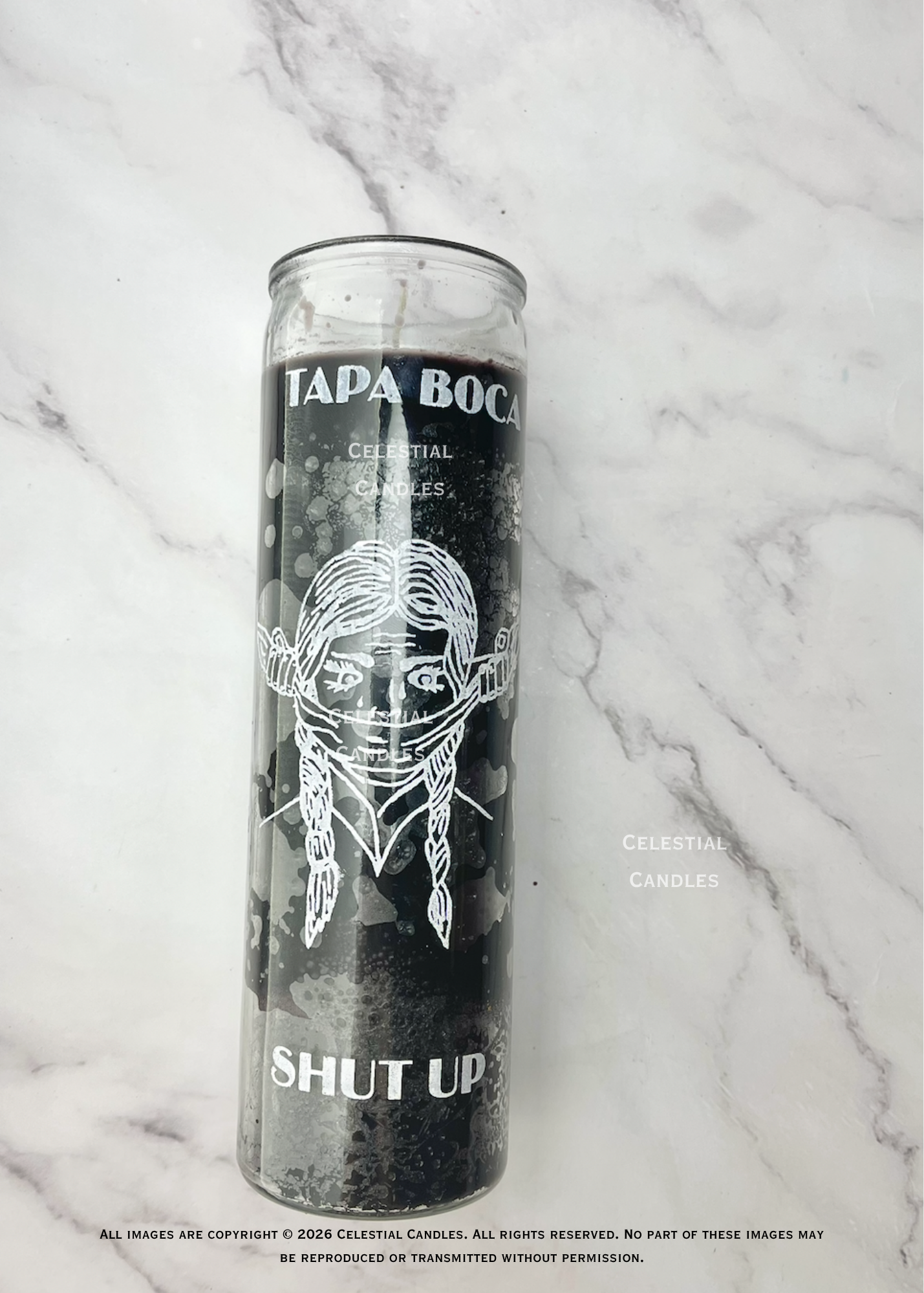 Shut Up Candles/Velas Tapa Boca