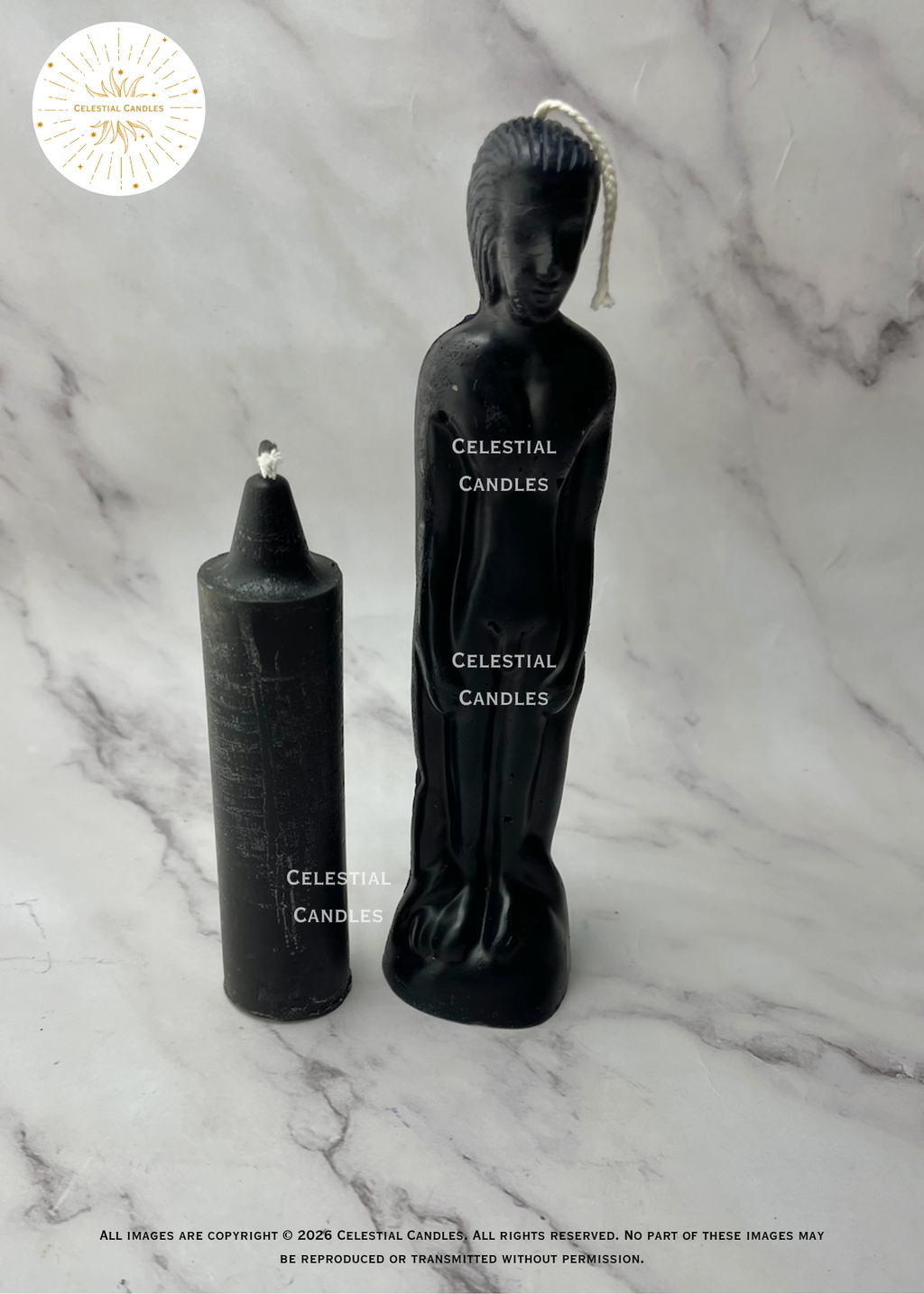 Dark Blocking Candles/Velas Oscura Bloquear