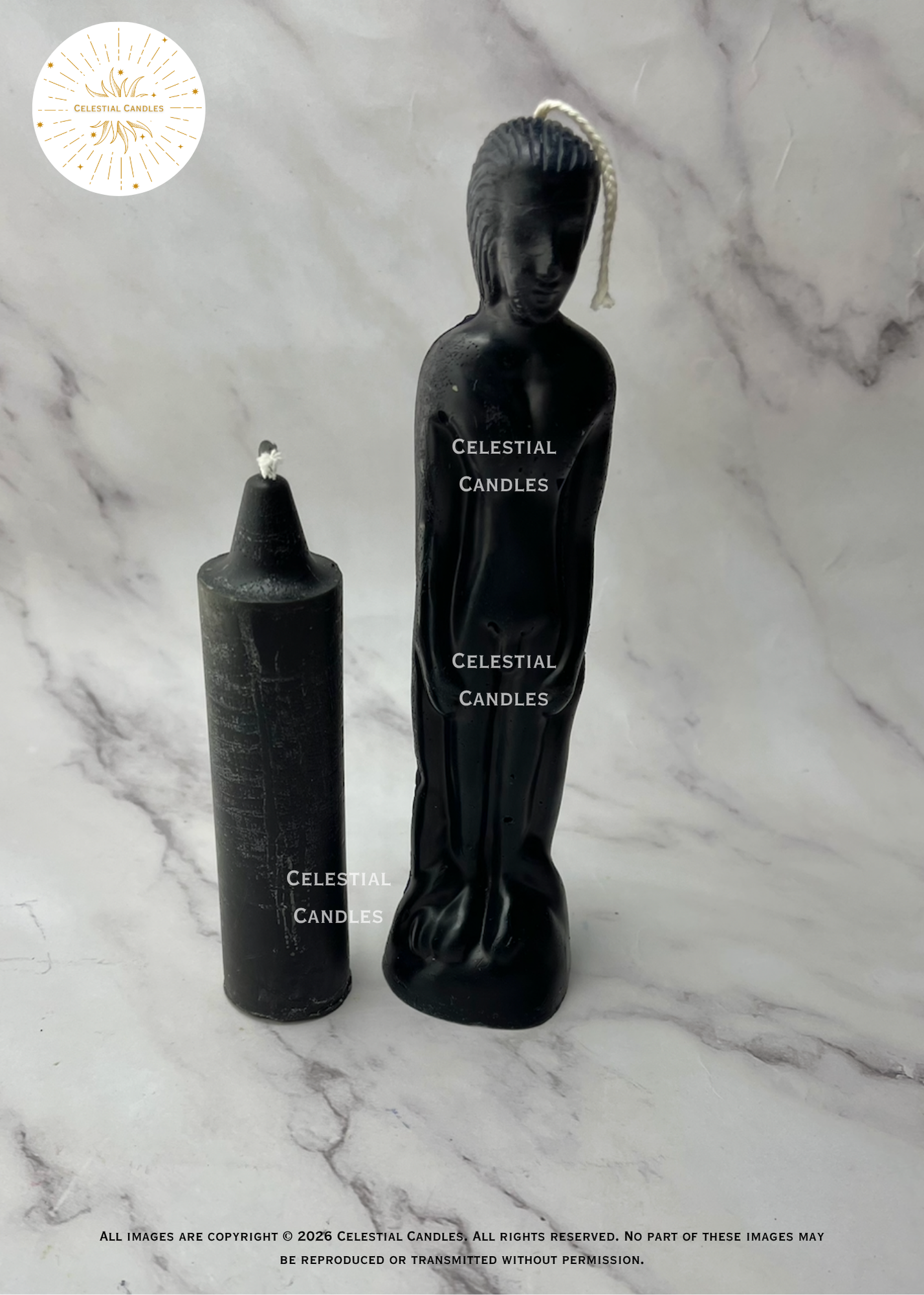 Dark Blocking Candles/Velas Oscura Bloquear