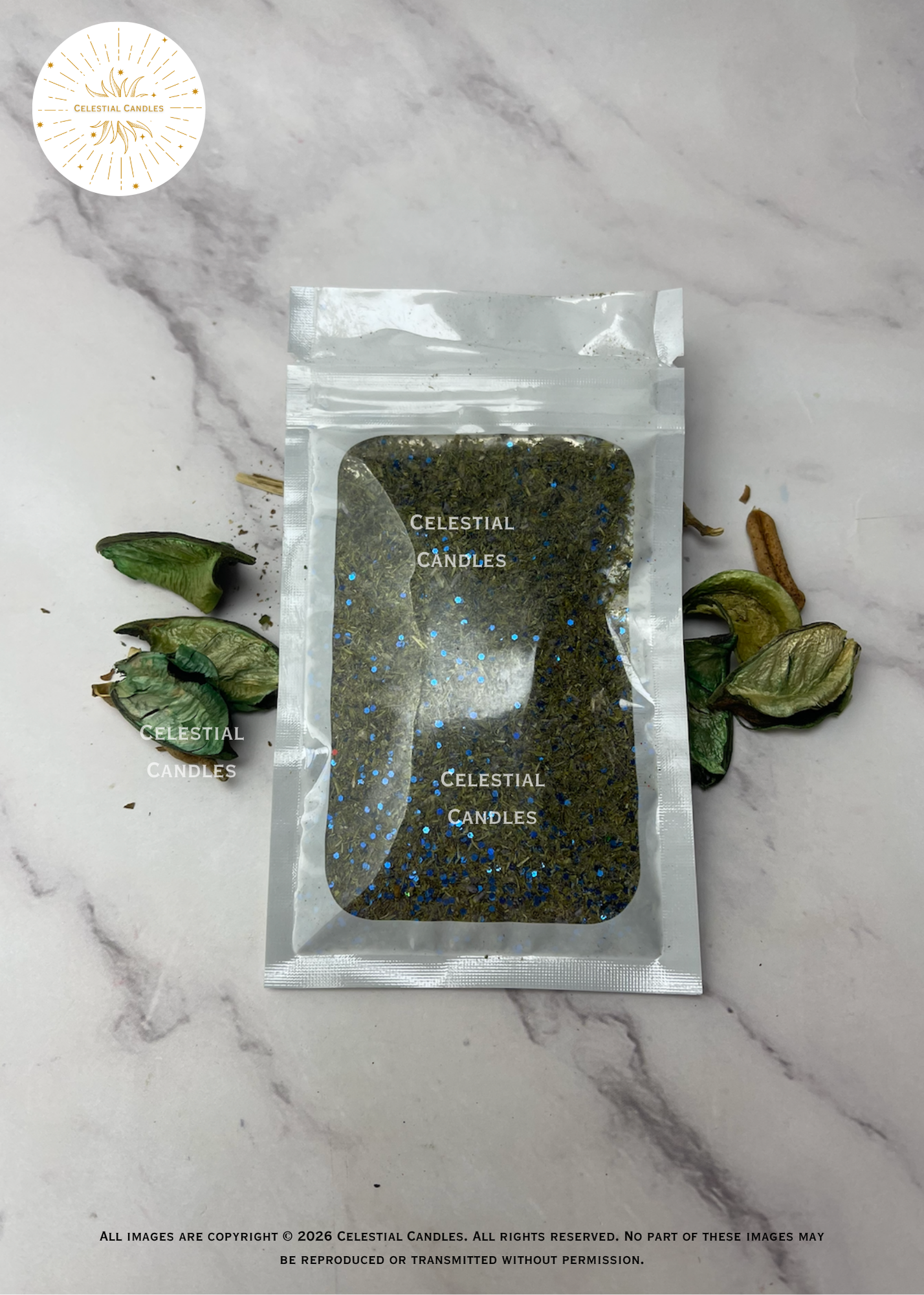 Cleansing Herbal Powder Candles