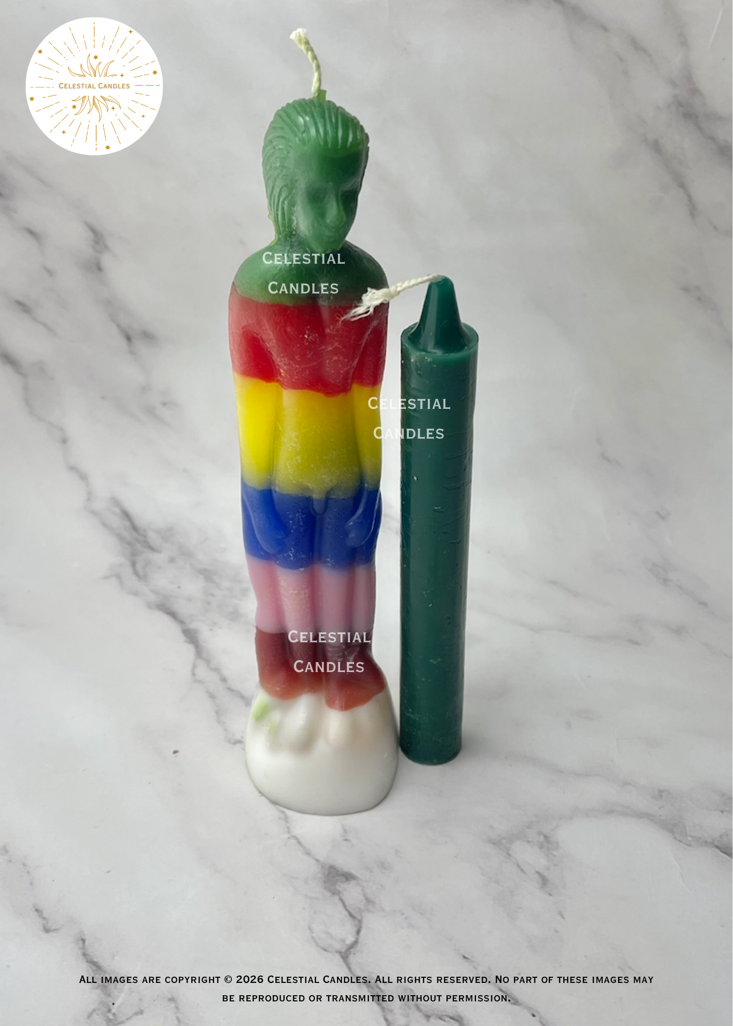 Candles For Sucess Path//Velas Para Camino Exito