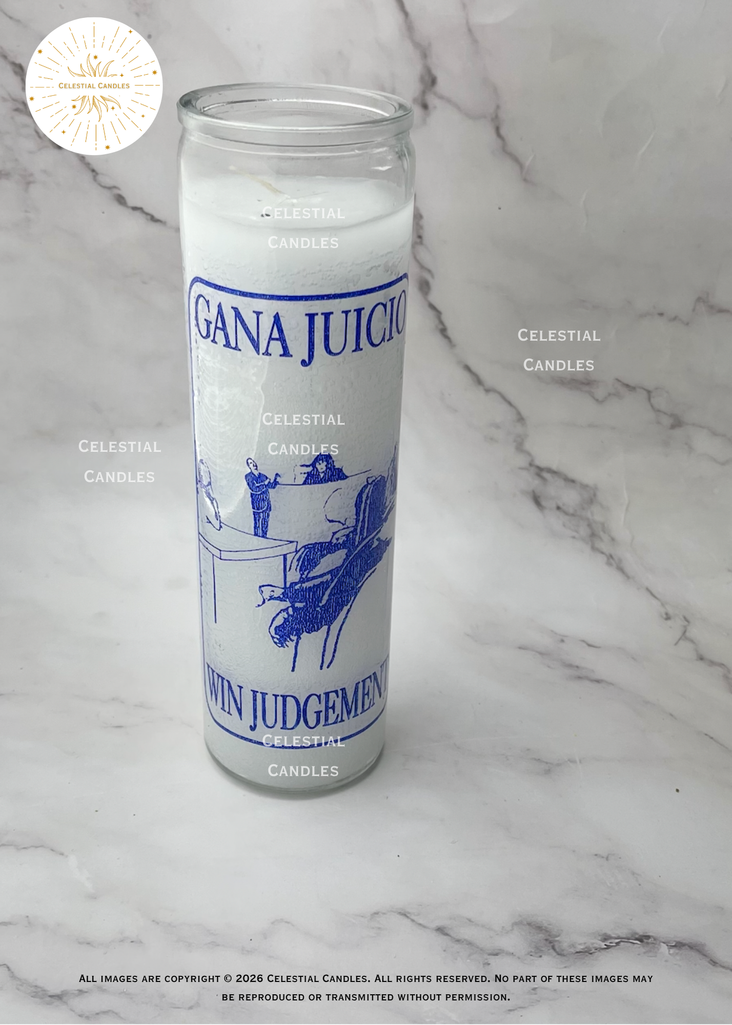 Win Judgement Candle/Vela Gana Juicio