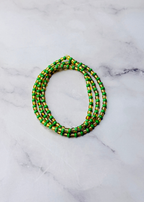 Orisha Santeria Beaded Necklaces, Obatala, Chango, Ibiji, Oshun, Ochun, Ogun, Orula, Elegua, Yemaya, Ochosi, & Orishas, 7 African Powers