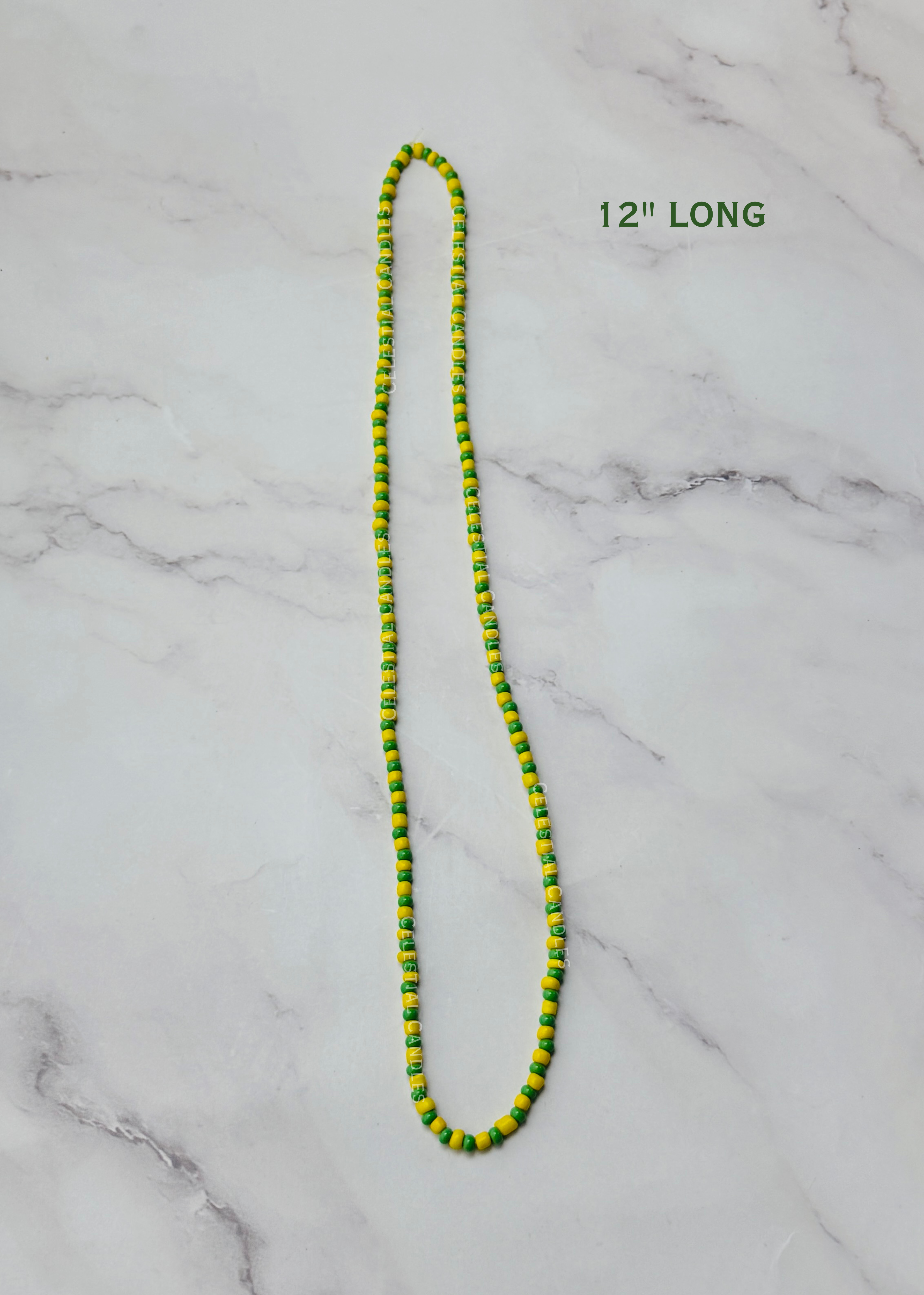 Orisha Santeria Beaded Necklaces, Obatala, Chango, Ibiji, Oshun, Ochun, Ogun, Orula, Elegua, Yemaya, Ochosi, & Orishas, 7 African Powers