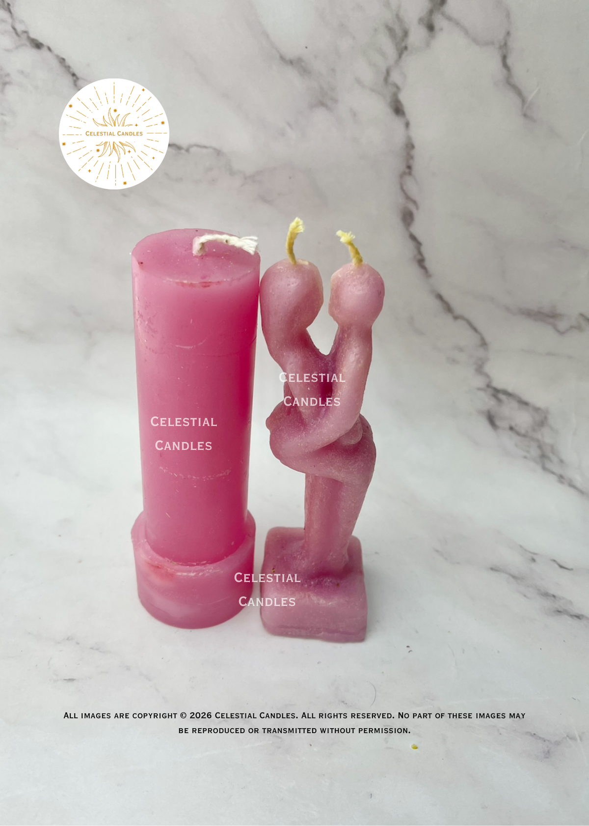 Mini Attract Back Candles/Velas Mini Atraccion De Regreso