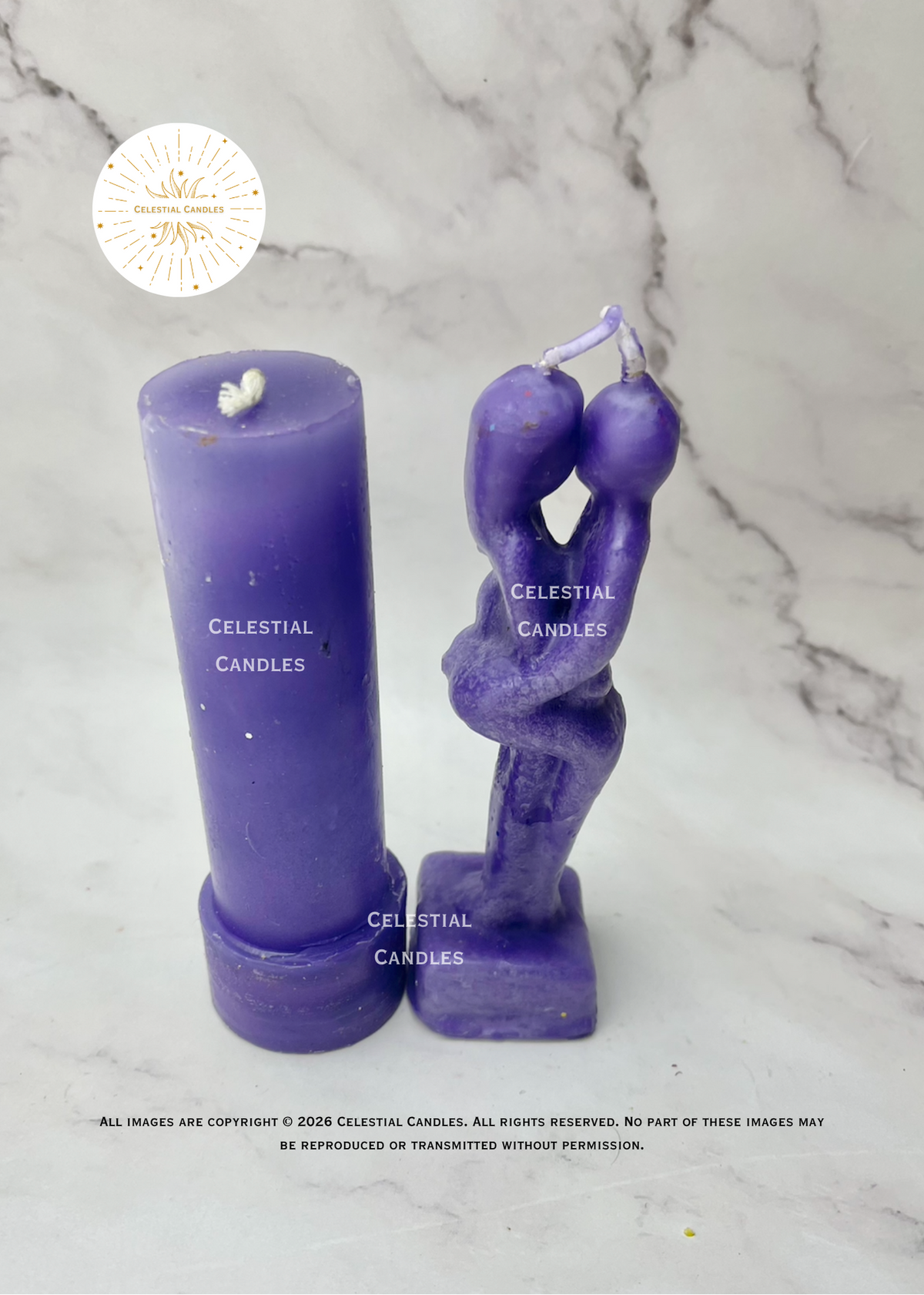 Mini Attract Back Candles/Velas Mini Atraccion De Regreso