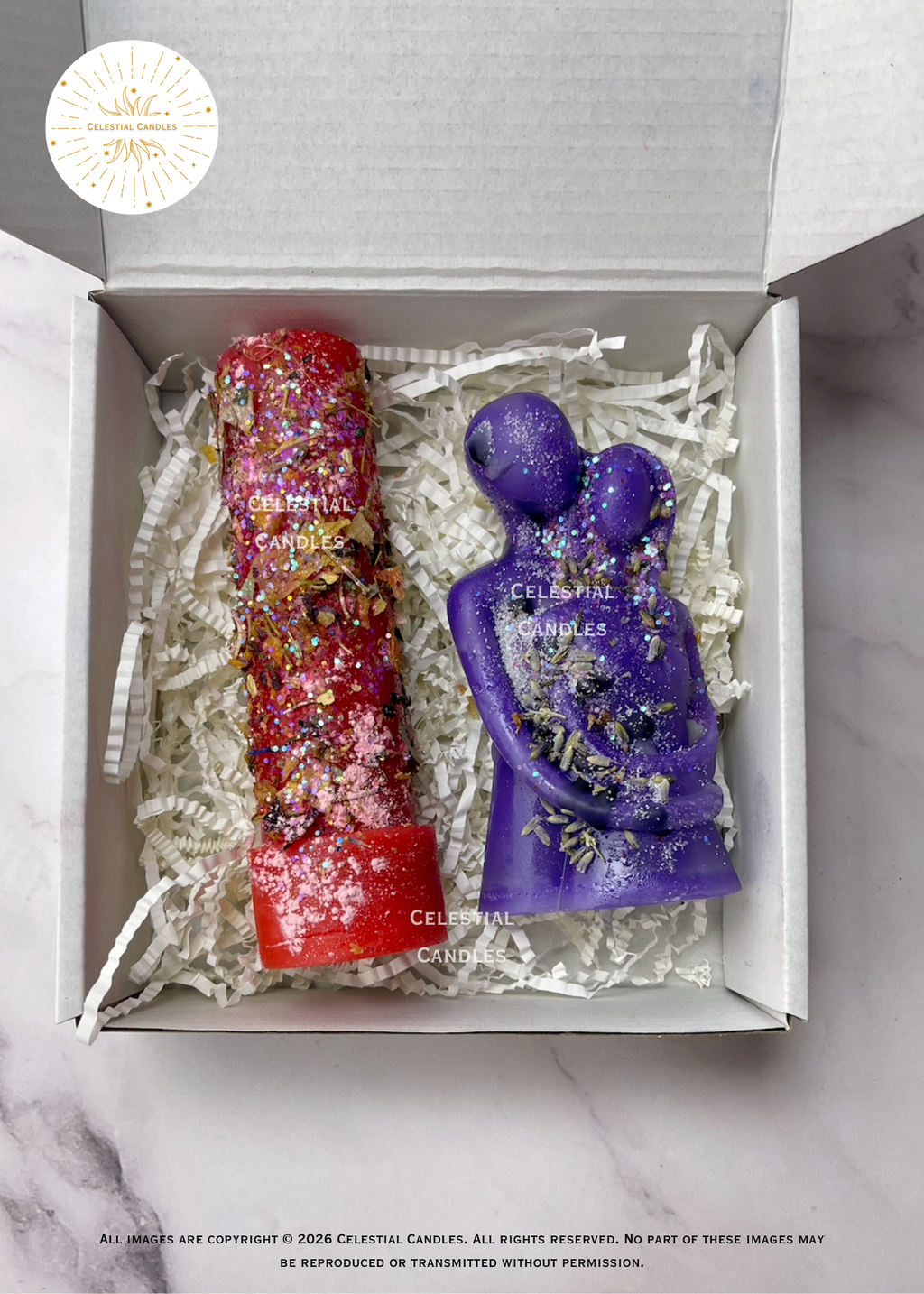 Miss Me Candle Set/Conjunto Velas Extrañame