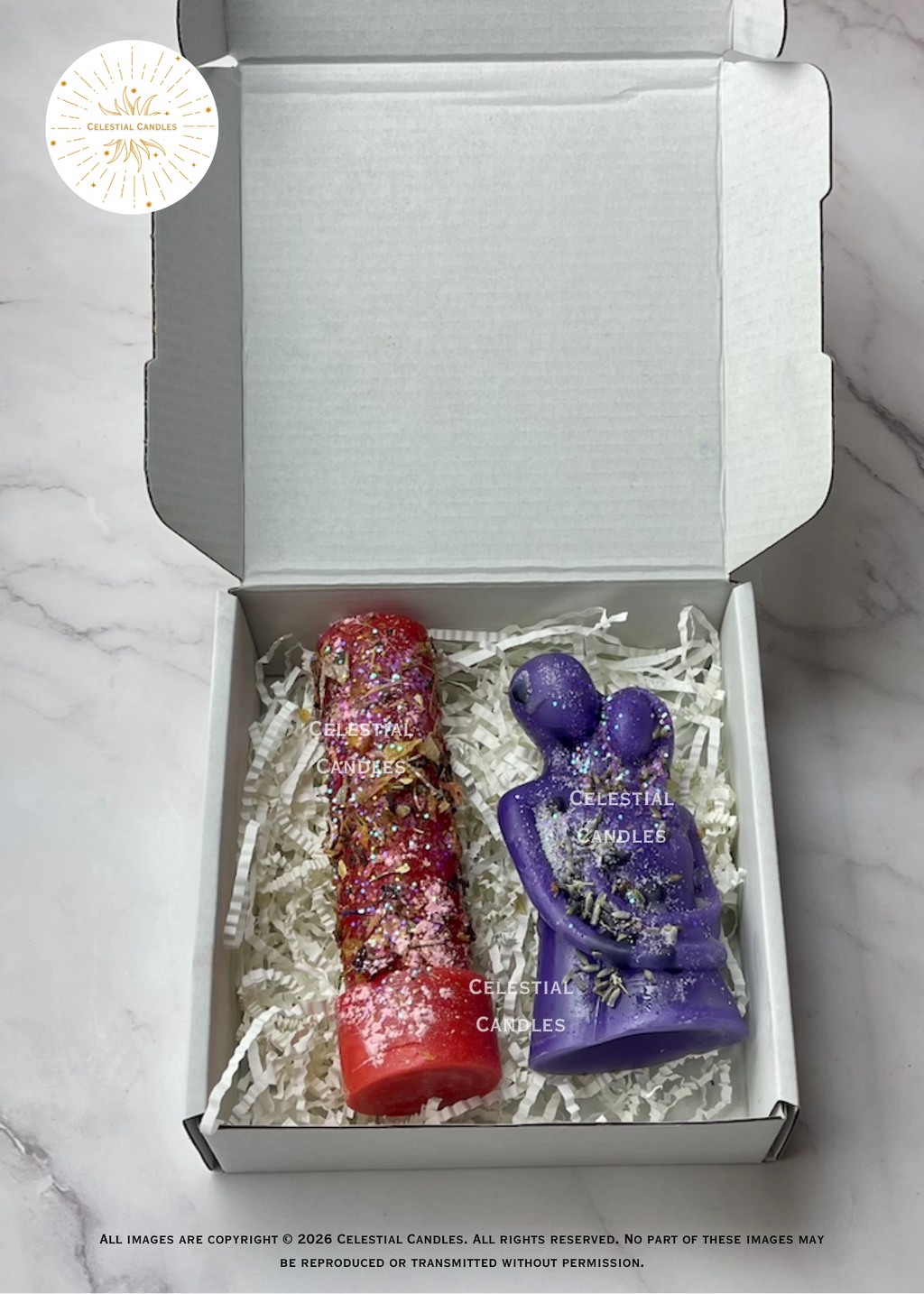 Miss Me Candle Set/Conjunto Velas Extrañame