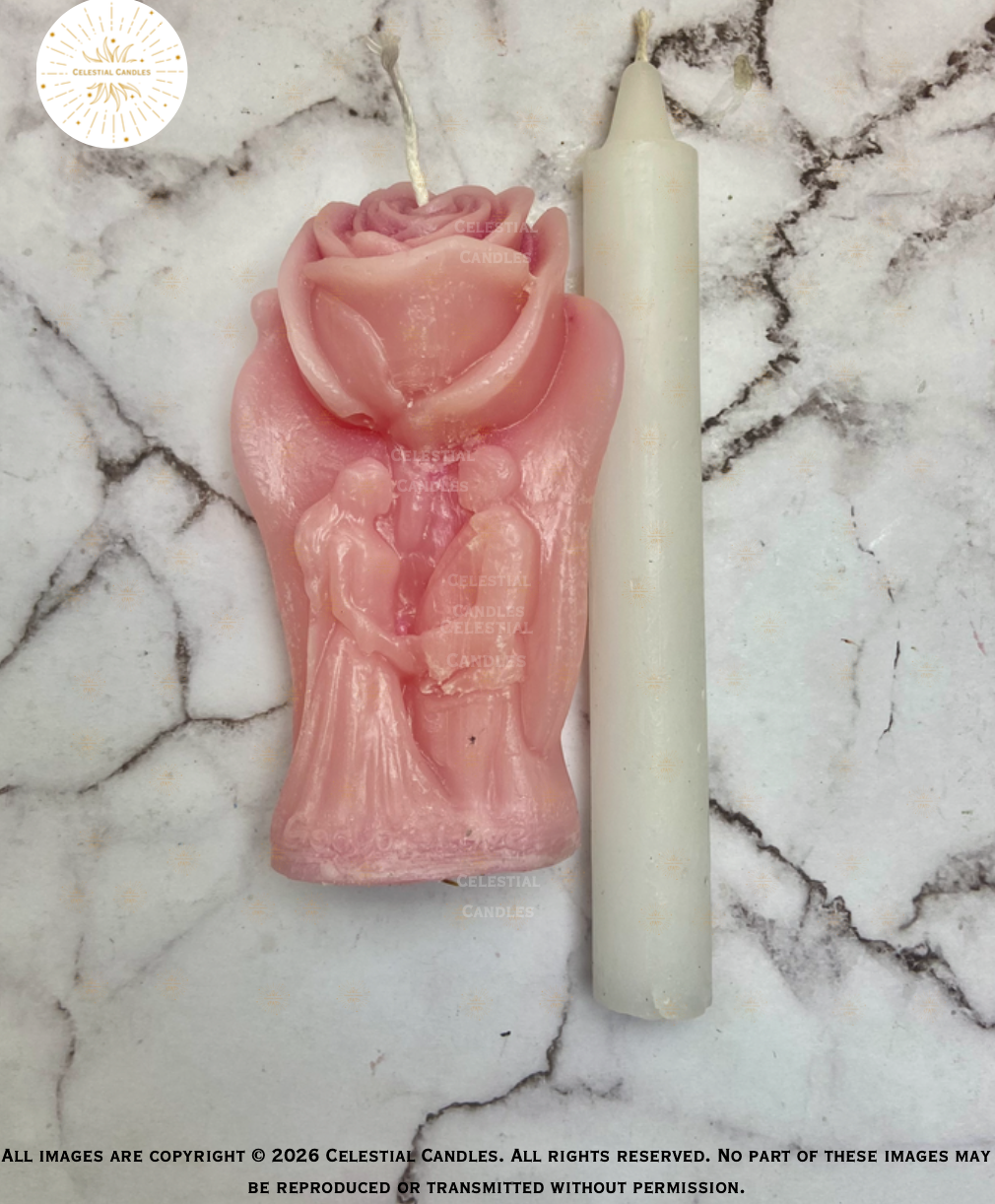 Marriage Mini Candle Set/Conjunto Velas Mini Matrimonio