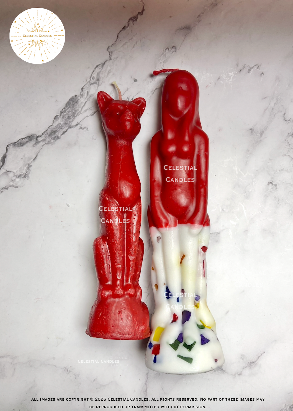 Romantic Love Candles/Velas Amor Romantica